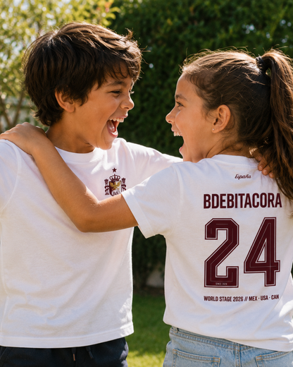 Niño/a Camiseta selección 2026