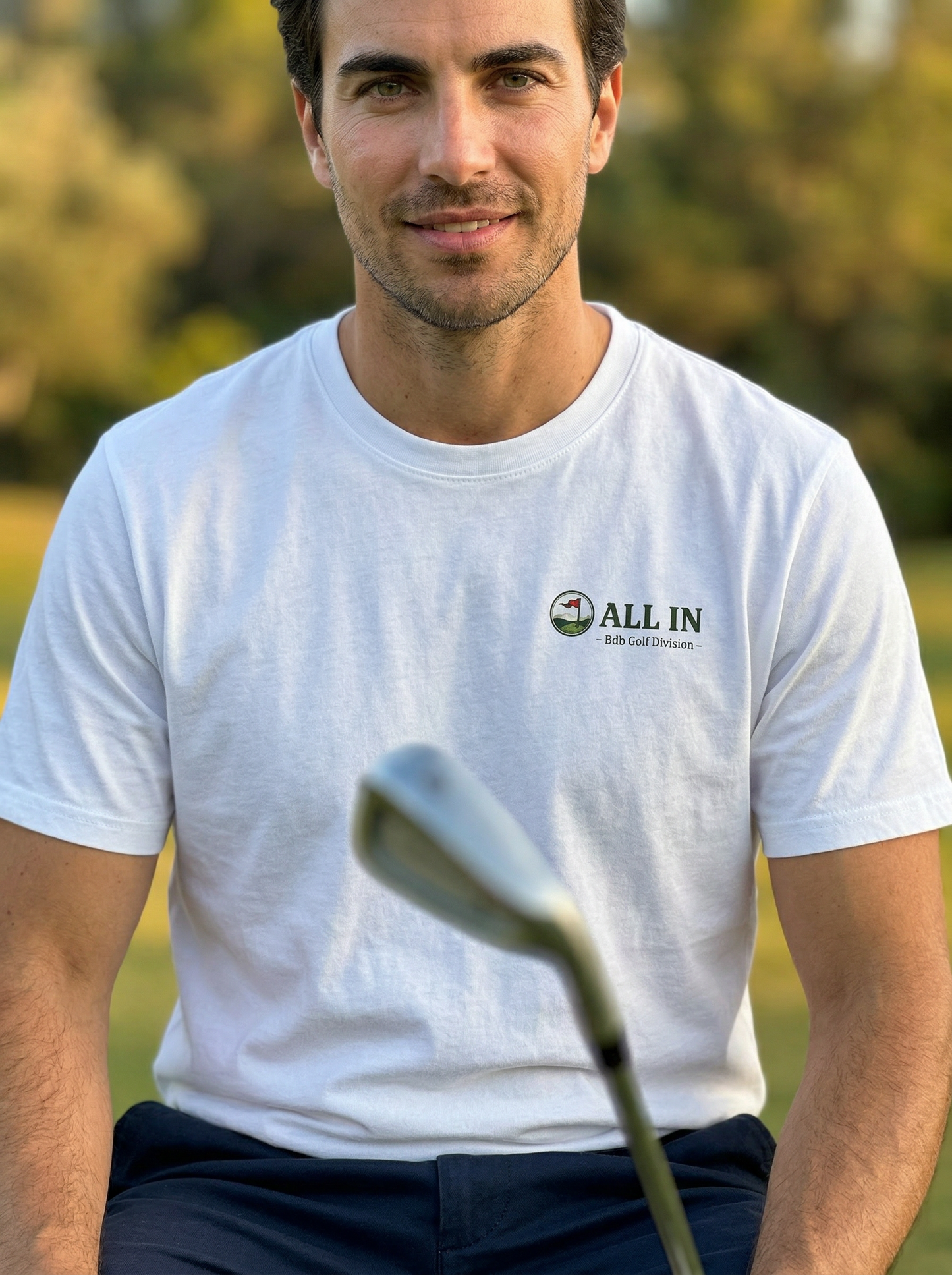 My caddy goes all in